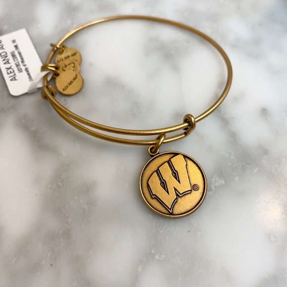 Wisconsin Logo Alex and Ani Bracelet - Picture 3 of 4